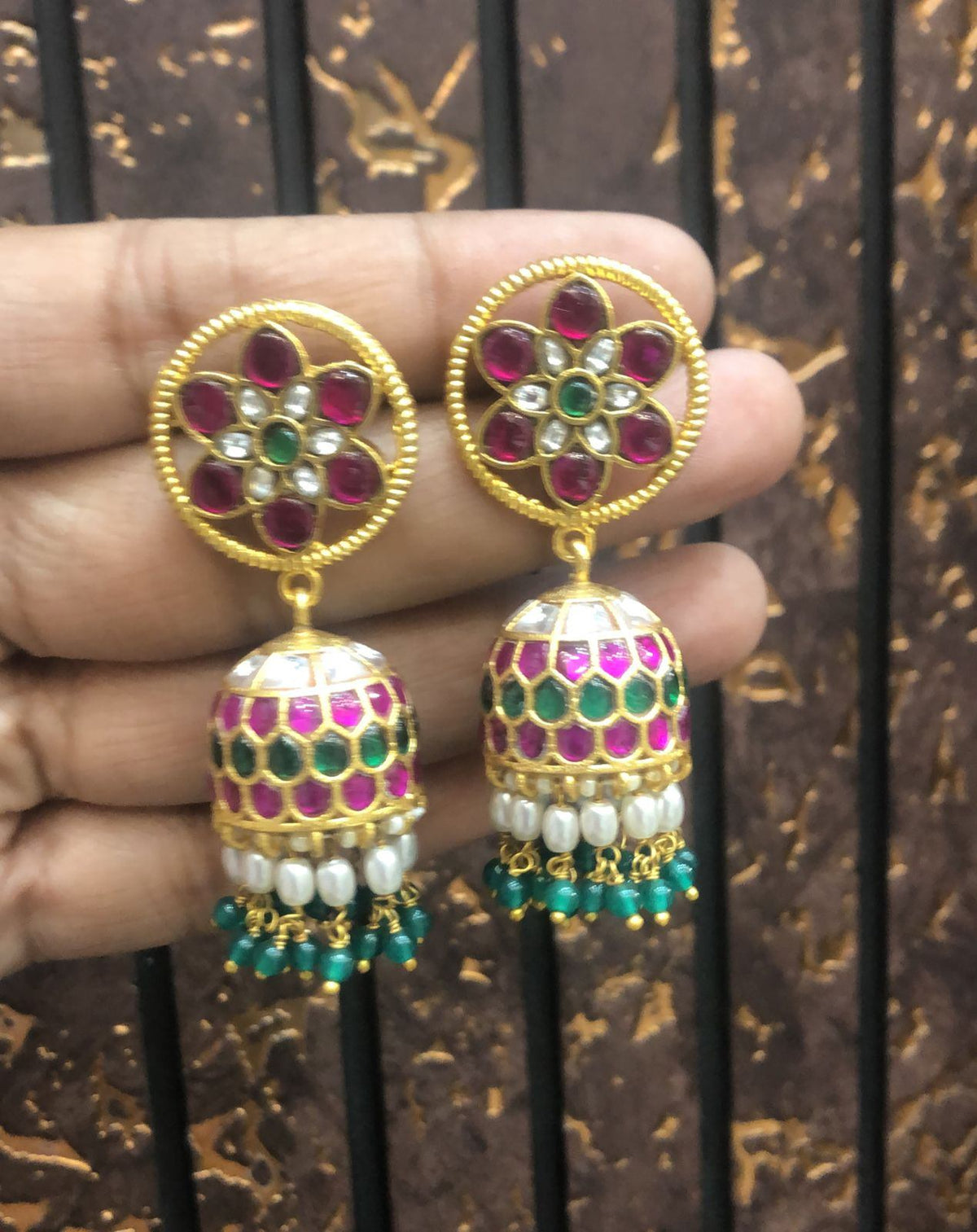 Earring Ea185 JADAU MULTI COLOR