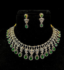 NECKLACE necklace 522 DIAMOND EMERALD