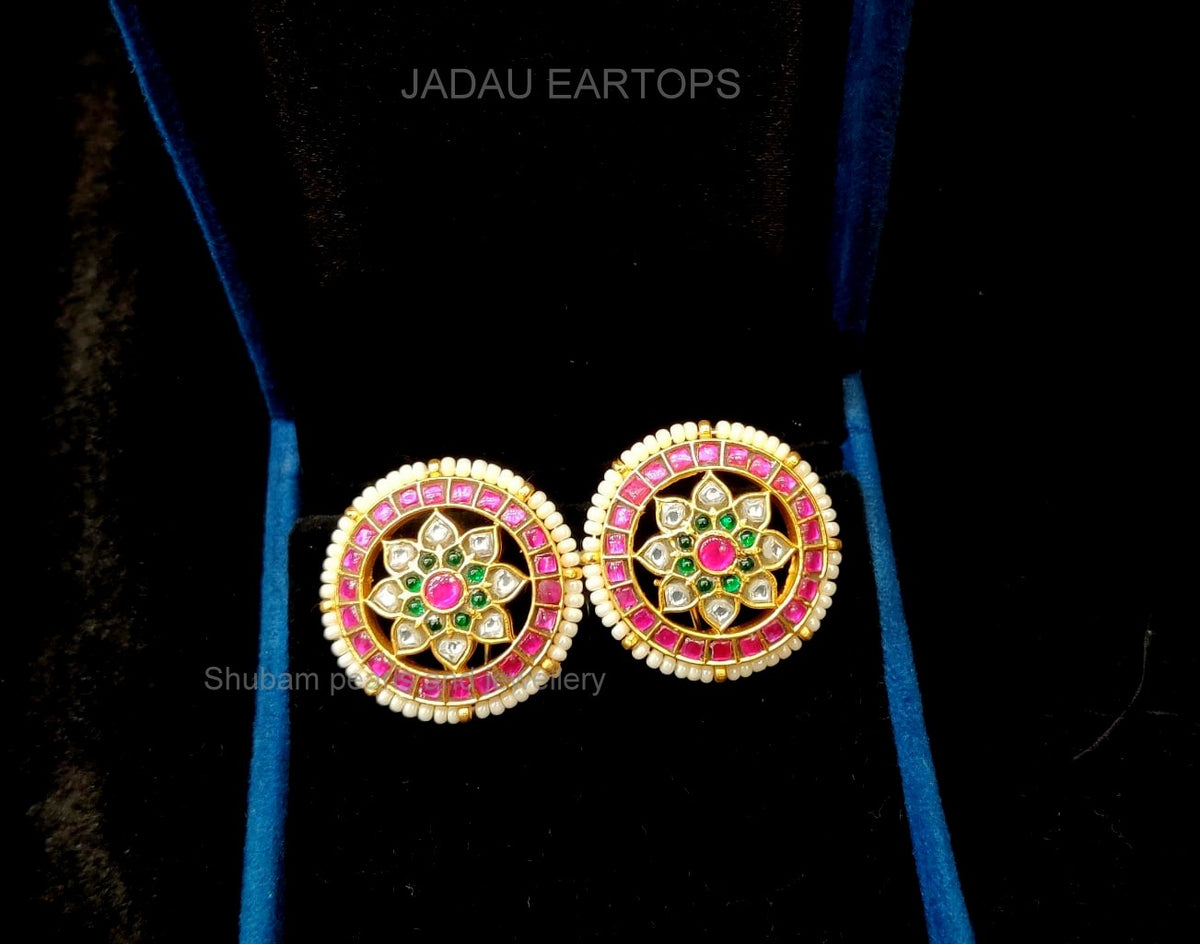 Earring Eartop 198 JADAU MULTI COLOR