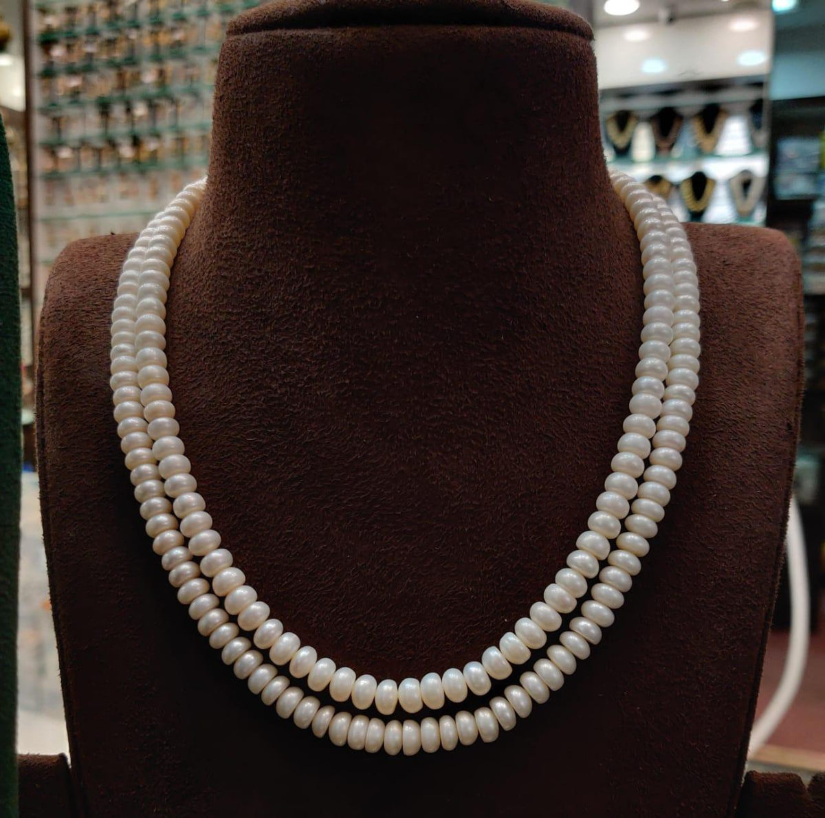 DORI AND CHAINS NATURAL PEARL 017 BEADS 20-22