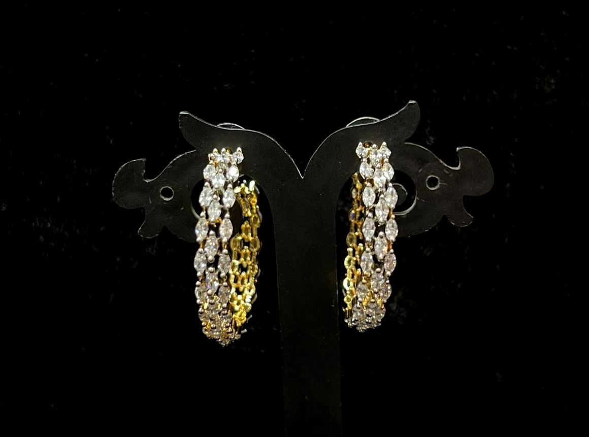 Earring Earrings 194 DIAMOND WHITE