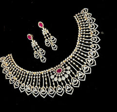 NECKLACE NECKLACE 459 DIAMOND  RUBY