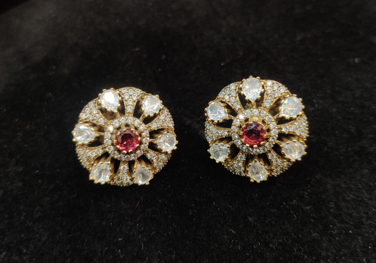 Earring Ea215 VICKTORIAN  RUBY