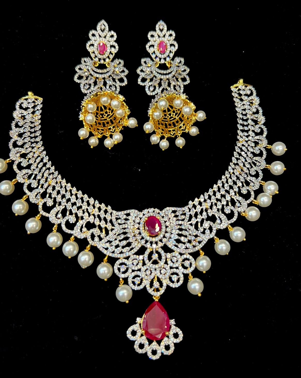 NECKLACE Necklace 534 DIAMOND RUBY