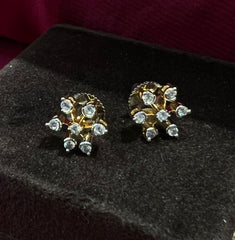 Earring Eartops 188 DIAMOND  WHITE