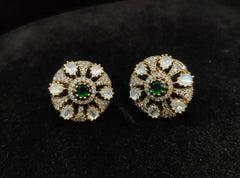 Earring Ea215 VICKTORIAN  EMERALD