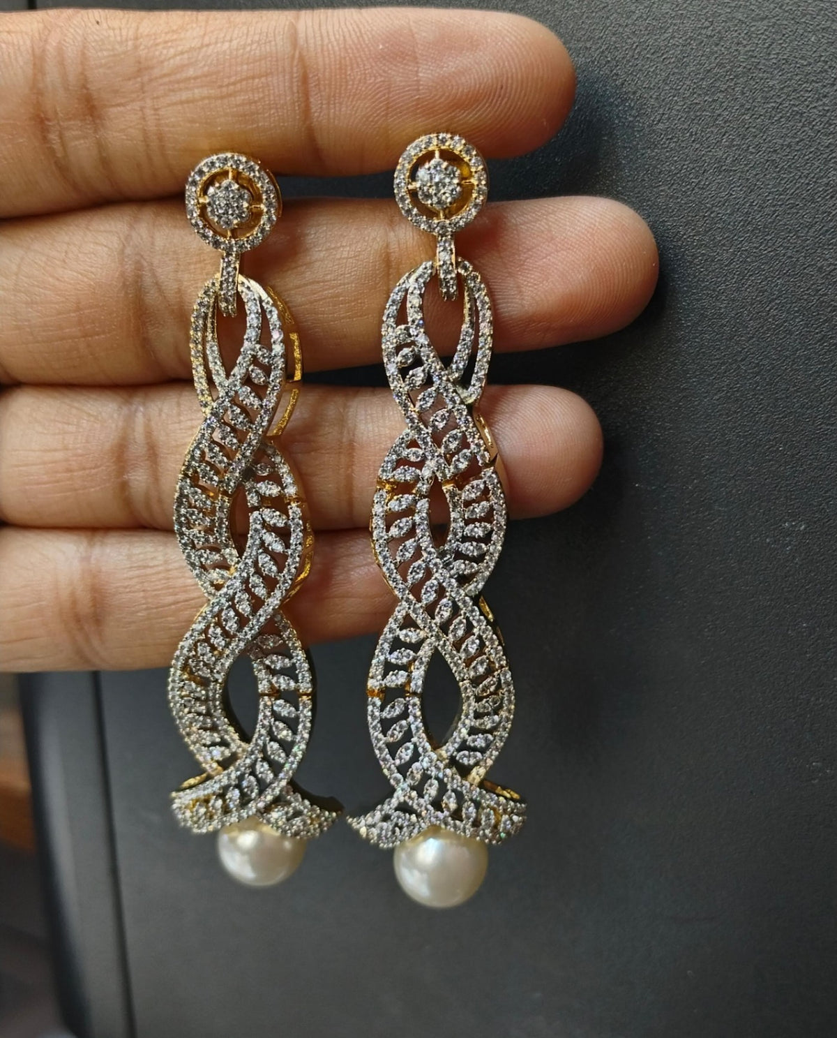 Earring Earrings 170 DIAMOND WHITE