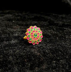 FINGERRING ADJUSTABLE RING 009 JADAU MULTI COLOR